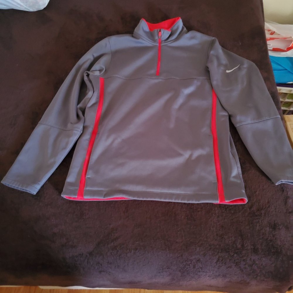 Boys Nike Golf Quarter Zip Jacket, L